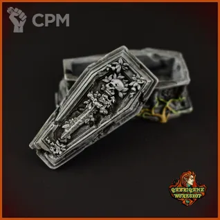 Описание картинки Саркофаг с мечом от Gabrigame_Terrain по цене 330руб | Свободный Рынок Миниатюр - СРМ