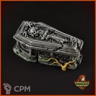 Описание картинки Саркофаг с мечом от Gabrigame_Terrain по цене 330руб | Свободный Рынок Миниатюр - СРМ