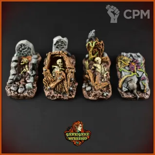 Описание картинки Старые могилы от Gabrigame_Terrain по цене 730руб | Свободный Рынок Миниатюр - СРМ