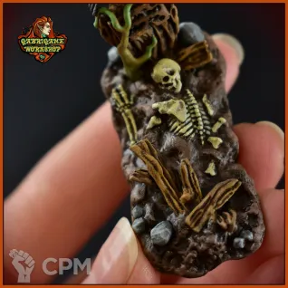 Описание картинки Старые могилы от Gabrigame_Terrain по цене 730руб | Свободный Рынок Миниатюр - СРМ