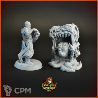 Описание картинки Мимик-сундук от Gabrigame_Terrain по цене 430руб | Свободный Рынок Миниатюр - СРМ