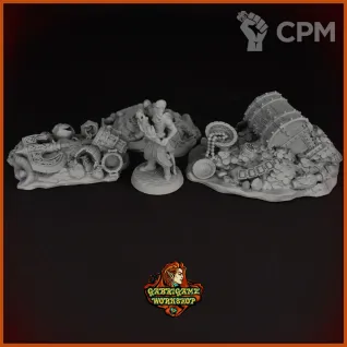 Описание картинки Трофеи великанов от Gabrigame_Terrain по цене 910руб | Свободный Рынок Миниатюр - СРМ