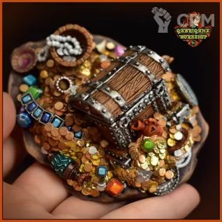 Описание картинки Сокровища великанов от Gabrigame_Terrain по цене 350руб | Свободный Рынок Миниатюр - СРМ