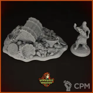 Описание картинки Сокровища великанов от Gabrigame_Terrain по цене 350руб | Свободный Рынок Миниатюр - СРМ