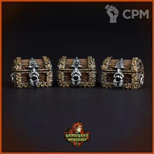 Описание картинки Сундуки с узорами от Gabrigame_Terrain по цене 410руб | Свободный Рынок Миниатюр - СРМ
