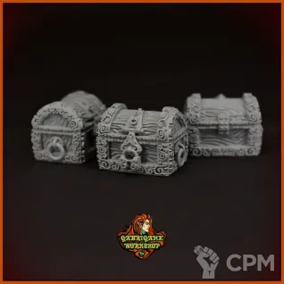 Описание картинки Сундуки с узорами от Gabrigame_Terrain по цене 410руб | Свободный Рынок Миниатюр - СРМ