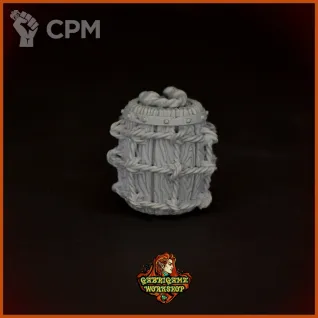 Описание картинки Бочки с веревками от Gabrigame_Terrain по цене 370руб | Свободный Рынок Миниатюр - СРМ