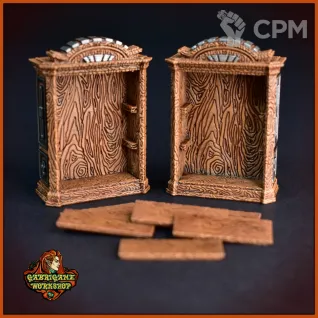 Описание картинки Шкафы пустые 1 от Gabrigame_Terrain по цене 560руб | Свободный Рынок Миниатюр - СРМ