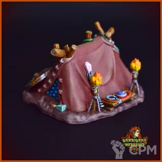 Описание картинки Палатка жреца-паладина от Gabrigame_Terrain по цене 370руб | Свободный Рынок Миниатюр - СРМ