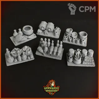 Описание картинки Барные шкафы от Gabrigame_Terrain по цене 670руб | Свободный Рынок Миниатюр - СРМ