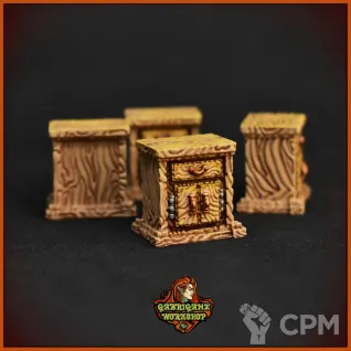 Описание картинки Комоды от Gabrigame_Terrain по цене 370руб | Свободный Рынок Миниатюр - СРМ