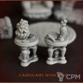 Описание картинки Комната с камином от Gabrigame_Terrain по цене 1 670руб | Свободный Рынок Миниатюр - СРМ