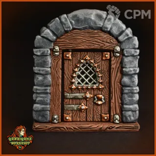 Описание картинки Дверь от Gabrigame_Terrain по цене 380руб | Свободный Рынок Миниатюр - СРМ