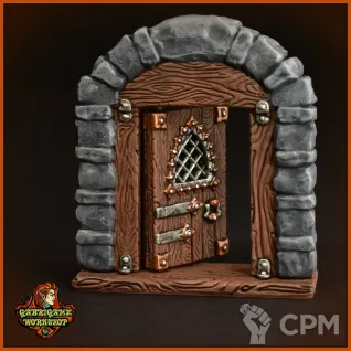 Описание картинки Дверь от Gabrigame_Terrain по цене 380руб | Свободный Рынок Миниатюр - СРМ