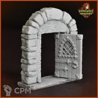 Описание картинки Дверь от Gabrigame_Terrain по цене 380руб | Свободный Рынок Миниатюр - СРМ