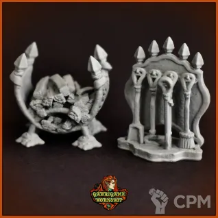 Описание картинки Камин от Gabrigame_Terrain по цене 1 100руб | Свободный Рынок Миниатюр - СРМ