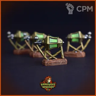 Описание картинки Фонари (4шт) от Gabrigame_Terrain по цене 480руб | Свободный Рынок Миниатюр - СРМ