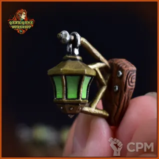 Описание картинки Фонари (4шт) от Gabrigame_Terrain по цене 480руб | Свободный Рынок Миниатюр - СРМ