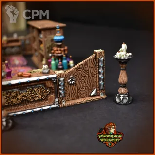 Описание картинки Большой набор для таверны от Gabrigame_Terrain по цене 2 370руб | Свободный Рынок Миниатюр - СРМ