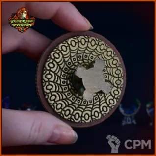 Описание картинки Круглый алхимический стол от Gabrigame_Terrain по цене 590руб | Свободный Рынок Миниатюр - СРМ