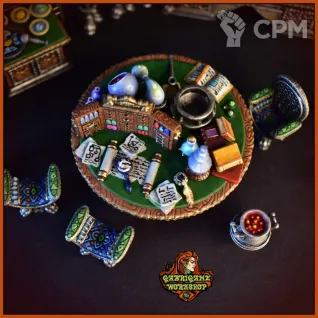 Описание картинки Комната алхимических экспериментов от Gabrigame_Terrain по цене 1 670руб | Свободный Рынок Миниатюр - СРМ