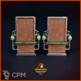 Описание картинки Столы с алхимическими ингредиентами от Gabrigame_Terrain по цене 570руб | Свободный Рынок Миниатюр - СРМ