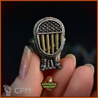 Описание картинки Курульные кресла от Gabrigame_Terrain по цене 370руб | Свободный Рынок Миниатюр - СРМ