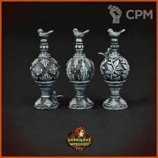Описание картинки Скульптуры парковые с птицами от Gabrigame_Terrain по цене 330руб | Свободный Рынок Миниатюр - СРМ