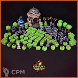 Описание картинки Графские сады от Gabrigame_Terrain по цене 7 900руб | Свободный Рынок Миниатюр - СРМ