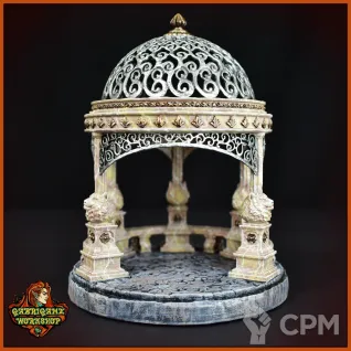 Описание картинки Ротонда с тиграми от Gabrigame_Terrain по цене 2 510руб | Свободный Рынок Миниатюр - СРМ