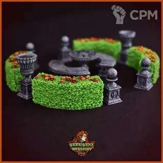 Описание картинки Уголок парка от Gabrigame_Terrain по цене 970руб | Свободный Рынок Миниатюр - СРМ