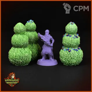 Описание картинки Парковые растения от Gabrigame_Terrain по цене 2 700руб | Свободный Рынок Миниатюр - СРМ