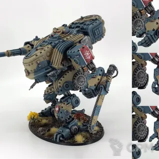 Описание картинки Альтернативный Knight Warden от Лаборатория хаоса по цене 2 250руб | Свободный Рынок Миниатюр - СРМ