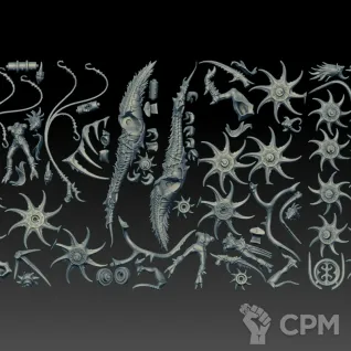 Описание картинки Hellflayer / Exalted Chariot / Seeker Chariot of Slaanesh (Scan) от AxeL's Forge по цене 1 400руб | Свободный Рынок Миниатюр - СРМ