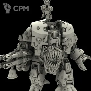 Описание картинки DG Leviathan 60мм (helbrute) от Laboratory of Chaos по цене 975руб | Свободный Рынок Миниатюр - СРМ