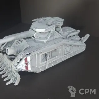 Описание картинки Malcador Heavy Tank от Terran по цене 6 499руб | Свободный Рынок Миниатюр - СРМ