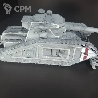 Описание картинки Malcador Heavy Tank от Terran по цене 5 499руб | Свободный Рынок Миниатюр - СРМ