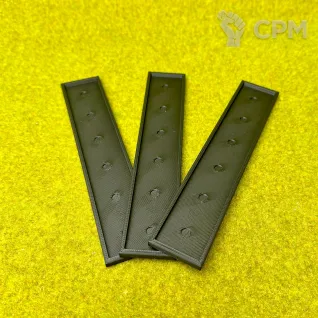 Описание картинки Movement tray для квадратных баз 25х25мм 6х1 от Миниатюры и фигурки по цене 70руб | Свободный Рынок Миниатюр - СРМ