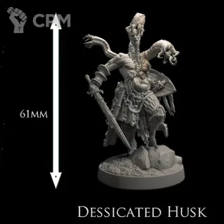 Описание картинки Dessicated Husk B The Great Hunger от Recruiter по цене 450руб | Свободный Рынок Миниатюр - СРМ