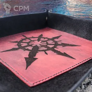 Описание картинки Дайс Трей Хаос неделимый/Dice Tray chaos indivisible/gods of chaos от Krontwar по цене 3 500руб | Свободный Рынок Миниатюр - СРМ