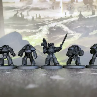 Описание картинки Legion Tartaros Terminator Squad I от Каджит по цене 3 998руб | Свободный Рынок Миниатюр - СРМ