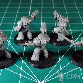 Описание картинки Legion Tartaros Terminator Squad II от Каджит по цене 3 998руб | Свободный Рынок Миниатюр - СРМ