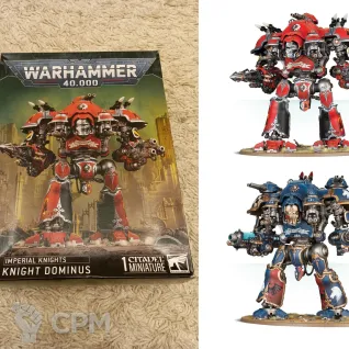 Описание картинки Knight Dominus (ориг) от Кооператив Миниатюр по цене 17 500руб | Свободный Рынок Миниатюр - СРМ