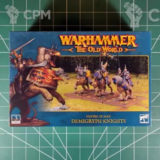 Описание картинки Empire Of Man Demigryph Knights от Vault Boy по цене 6 398руб | Свободный Рынок Миниатюр - СРМ