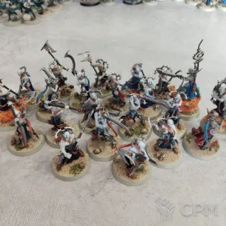 Описание картинки Армия Idoneth Deepkin от Archibaldus по цене 50 000руб | Свободный Рынок Миниатюр - СРМ