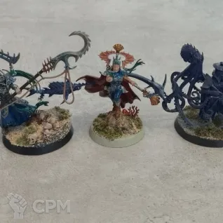 Описание картинки Армия Idoneth Deepkin от Archibaldus по цене 50 000руб | Свободный Рынок Миниатюр - СРМ