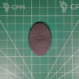 Описание картинки Oval Base 105x70 mm Подставка овальная (Оригинал Games Workshop) от Vault Boy по цене 498руб | Свободный Рынок Миниатюр - СРМ