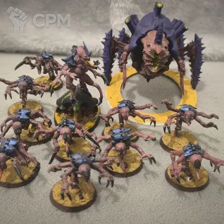 Описание картинки Армия тиранид, ориг генокрады от Дом Соболя по цене 4 500руб | Свободный Рынок Миниатюр - СРМ