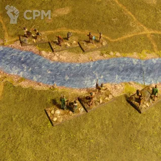 Описание картинки Река голубая 60мм (180см) от WargamePrint по цене 2 600руб | Свободный Рынок Миниатюр - СРМ