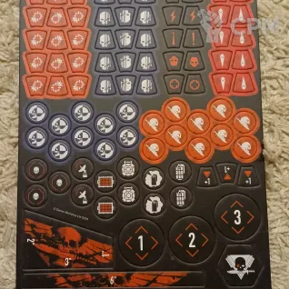 Описание картинки Kill Team  tokens set от Кооператив Миниатюр по цене 1 250руб | Свободный Рынок Миниатюр - СРМ